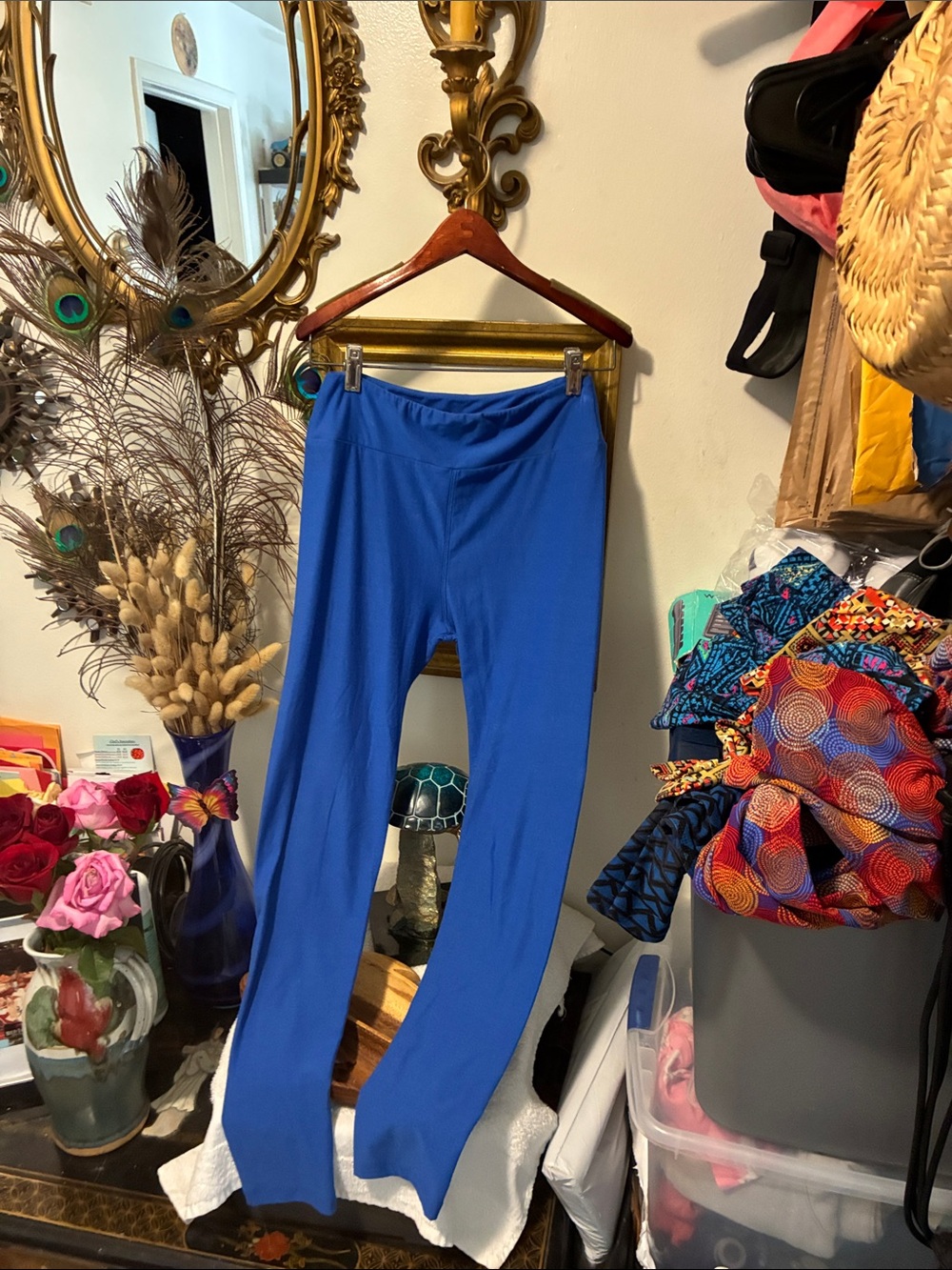 LuLaRoe Royal Blue One Size Leggings